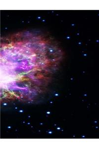 Crab Nebula Supernova Graph Paper Composition Notebook