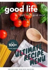 Ultimate Recipe Menu