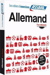 Cahier d'exercices ALLEMAND - faux-debutants