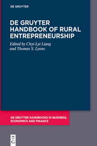 de Gruyter Handbook of Rural Entrepreneurship