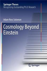 Cosmology Beyond Einstein