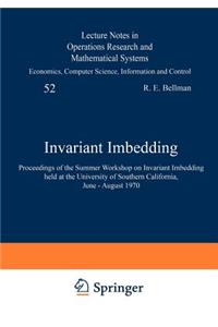 Invariant Imbedding