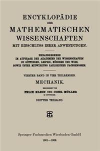 Encyklopädie Der Mathematischen Wissenschaften Mit Einschluss Ihrer Anwendungen