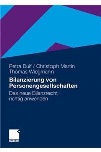 Bilanzierung von Personengesellschaften