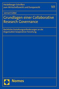 Grundlagen Einer Collaborative Research Governance