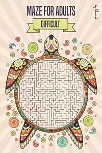 Maze for Adults Difficult