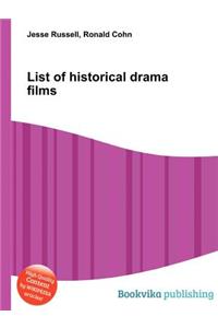 List of Historical Drama Films