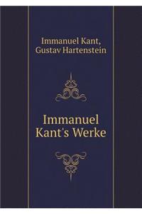 Immanuel Kant's Werke