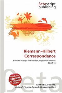 Riemann-Hilbert Correspondence