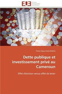 Dette publique et investissement privé au cameroun