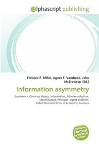 Information Asymmetry