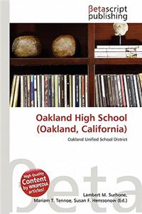 Oakland High School (Oakland, California)