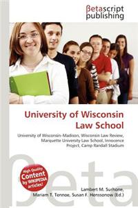 University of Wisconsin Law School