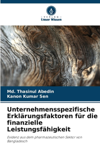 Unternehmensspezifische Erklärungsfaktoren für die finanzielle Leistungsfähigkeit