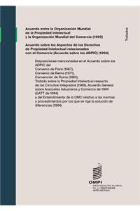 Acuerdo entre la Organización Mundial de la Propiedad Intelectual y la Organización Mundial del Comercio (1995) y Acuerdo sobre los Aspectos de los Derechos de Propiedad Intelectual relacionados con el Comercio (Acuerdo sobre los ADPIC) (1994)