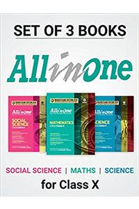 CBSE All in One Science, Mathematics, Social Science Class 10th