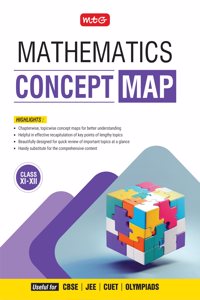 MTG Concept Map For JEE Mathematics Book (Class 11th & 12th) 2025 Exam | Covers Chapterwise Topicwise Concept Map/Mind Map, Quick Review of Important Topics | For CBSE, CUET, Olympiads [Paperback] MTG Editorial Board