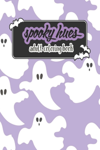 Spooky Hues Adult Coloring Book
