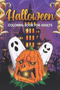 Halloween Coloring Book for Adults