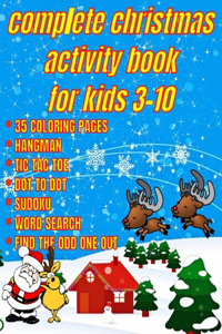 Complete Christmas Activity Book for Kids