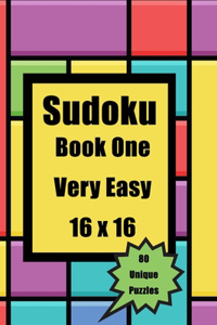 Sudoku Book ONE Very Easy 16 X 16