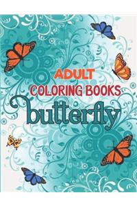 Adult Coloring Books Butterfly