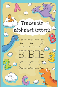 Traceable Alphabet Letters