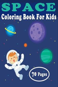 Space Coloring Book for Kids