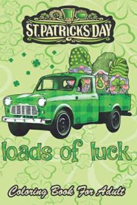 St Patricks Day Coloring Book For Adult