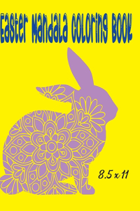 Easter Mandala Coloring Book