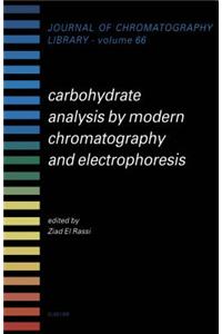 Carbohydrate Analysis by Modern Chromatography and Electrophoresis