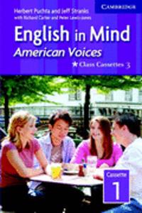 English in Mind 3 Class Cassettes American Voices Edition