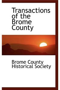 Transactions of the Brome County