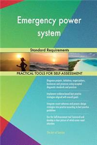 Emergency power system Standard Requirements