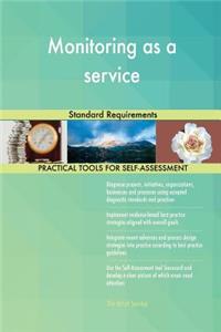 Monitoring as a service Standard Requirements