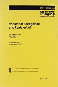 Document Recognition and Retrieval XII