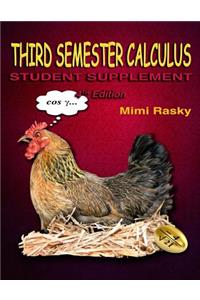 Third Semester Calculus: Student Supplement