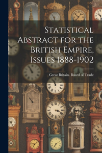 Statistical Abstract for the British Empire, Issues 1888-1902