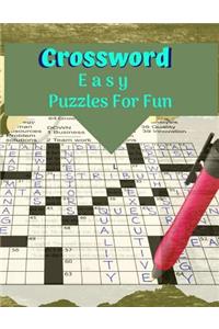 Crossword Easy Puzzles For Fun