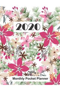 2020 Monthly Pocket Planner