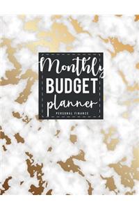 Monthly Budget Planner Personal Finance