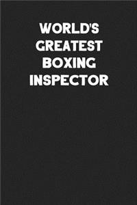 World's Greatest Boxing Inspector