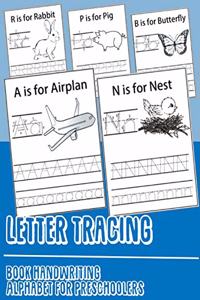 Letter Tracing Book Handwriting Alphabet for Preschoolers