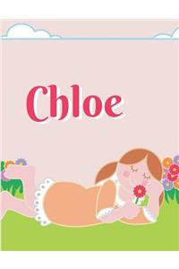 Chloe Personalized Sketchbook Journal Notebook