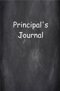 Principal's Journal Lined Journal Pages