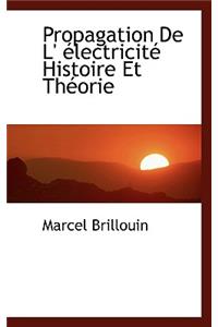 Propagation de L' Ã?lectricitÃ© Histoire Et ThÃ©orie