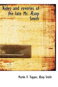 Rides and Reveries of the Late Mr. Sop Smith