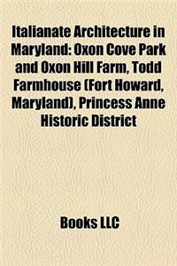 Italianate Architecture in Maryland