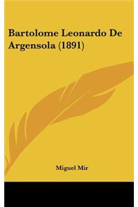 Bartolome Leonardo de Argensola (1891)