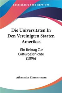 Universitaten In Den Vereinigten Staaten Amerikas